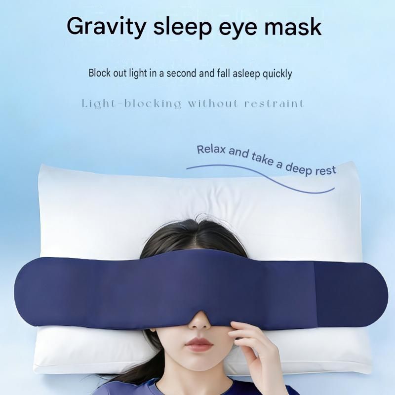 Home and Travel Sleep Aid Bundle - White Dual Mode CES Microcurrent Sleep Aid  Device and Pink Gravity Eye Mask, USB Rechargeable Handheld and Ear Clip Unit, 72cm Light Blocking Polyester Cover for Deep Rest and Travel