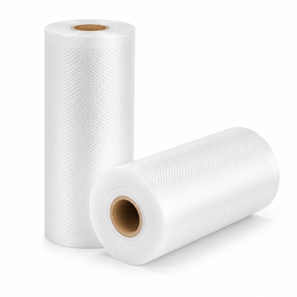 Vacuum Sealer Bag Roll 17cm x 5m Embossed Food Storage Bags 2 Rolls for Vacuum Packing and Kitchen Storage