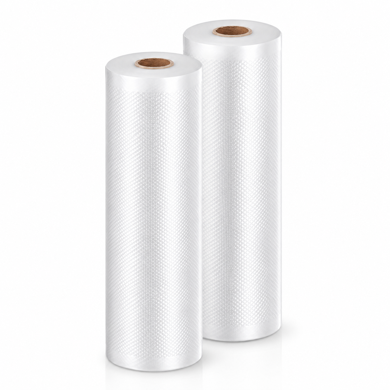 Vacuum Sealer Bag Roll 30cm x 5m Embossed Food Storage Bags 2 Rolls for Vacuum Packing and Kitchen Storage