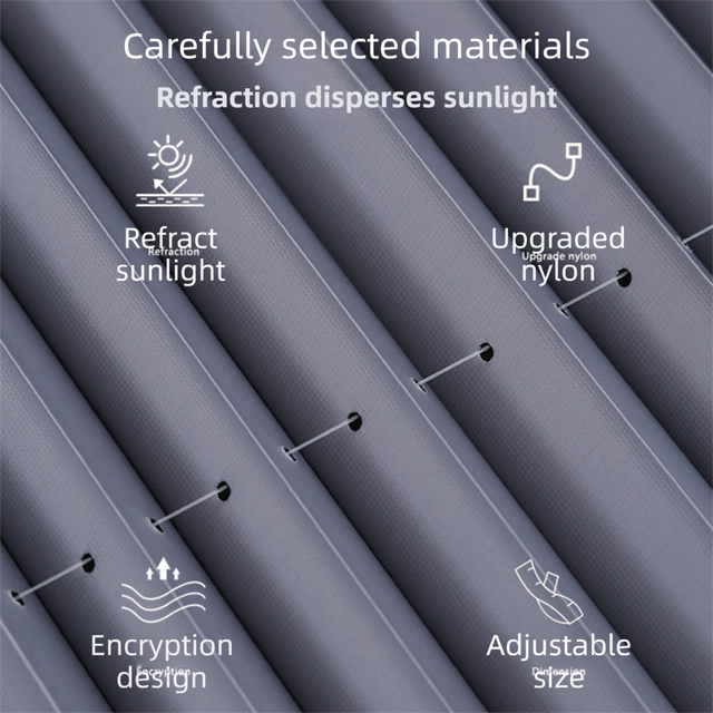 Retractable Car Windscreen Sun Shade with Suction Cup  - Auto Roll Up Heat Reflective Aluminium Film Curtain, Cut to Fit for Universal Vehicles 46 x 130 / 150 cm