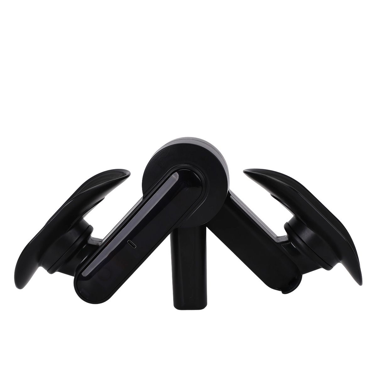 Black Smart Counting Multifunctional Pelvic Floor Muscle Exerciser - 18KG Adjustable Resistance Kegel Thigh Master with Extra Large Rotating Antislip Baffle