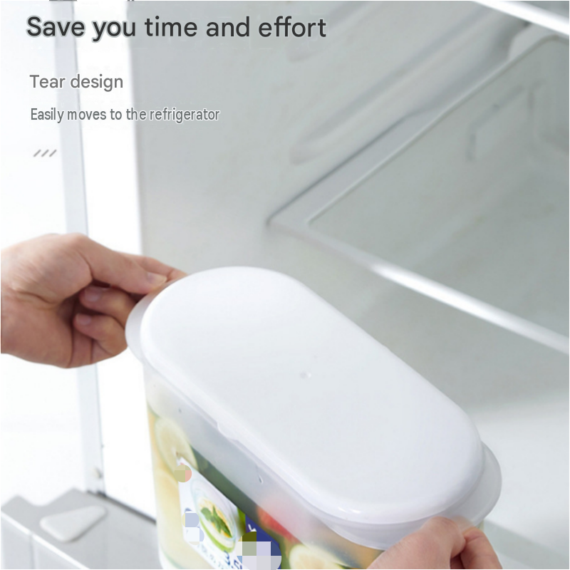 White 3.5L Large Capacity Refrigerator-Friendly Drink Dispenser with Leakproof Tap - BPA-Free Plastic Cold Beverage Jug for Fruit Infused Water, Iced Tea and Party Serving