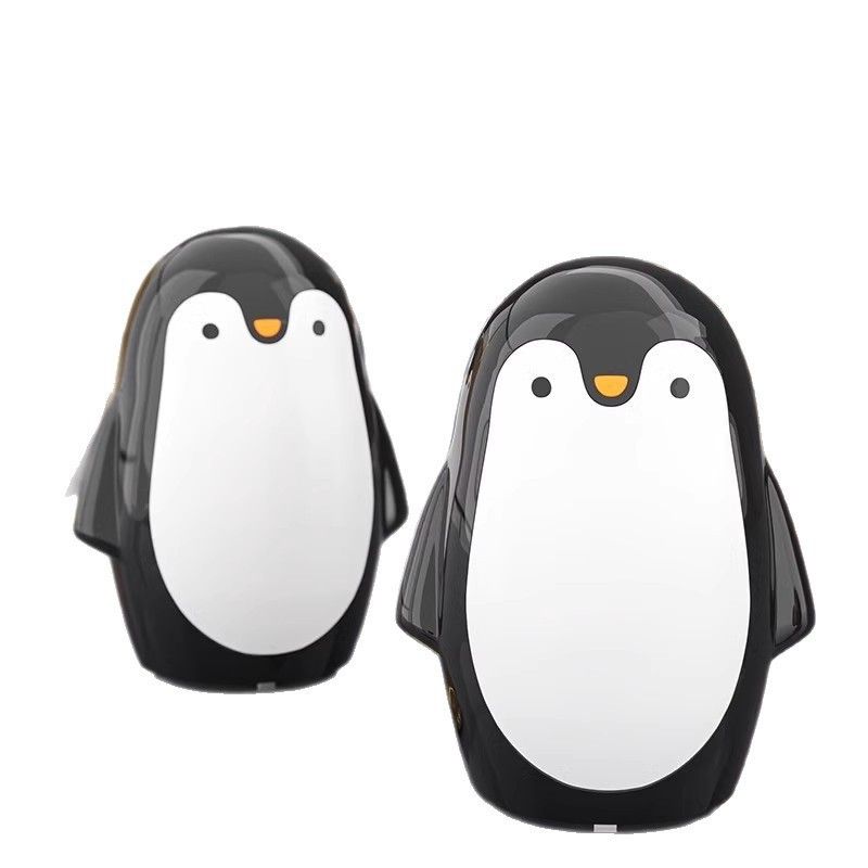 2 pcs Penguin-shaped design Bottle Opener - Stainless Steel and Plastic Magnetic Beer Opener with Cap Catcher, Compact Portable Beverage Access Tool for Home Bar, Parties, Camping and Gifts