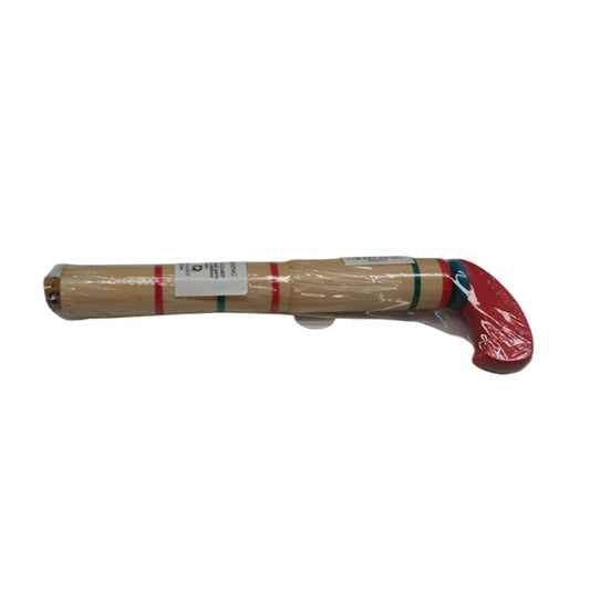 2x Classic Wooden toy popgun perfect addition to your toy collection