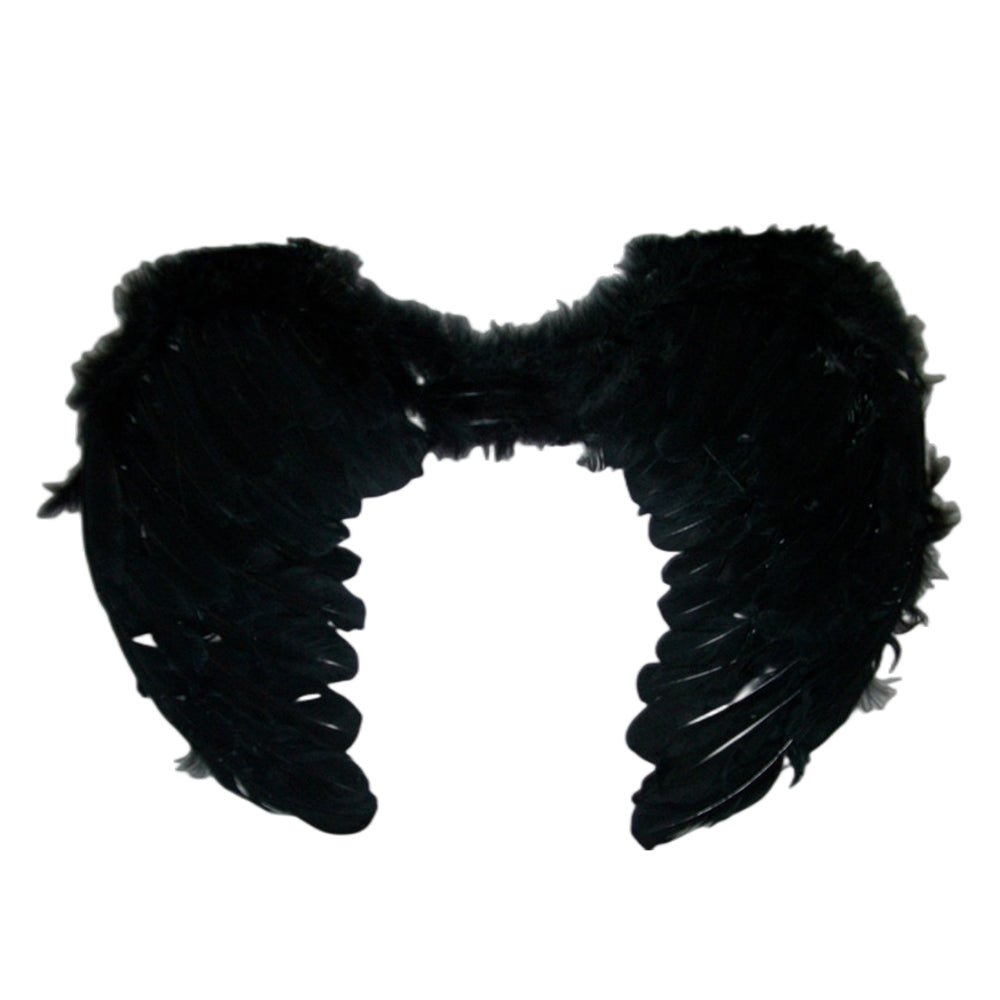 Large feather angel wings assorted colours - Light pink
