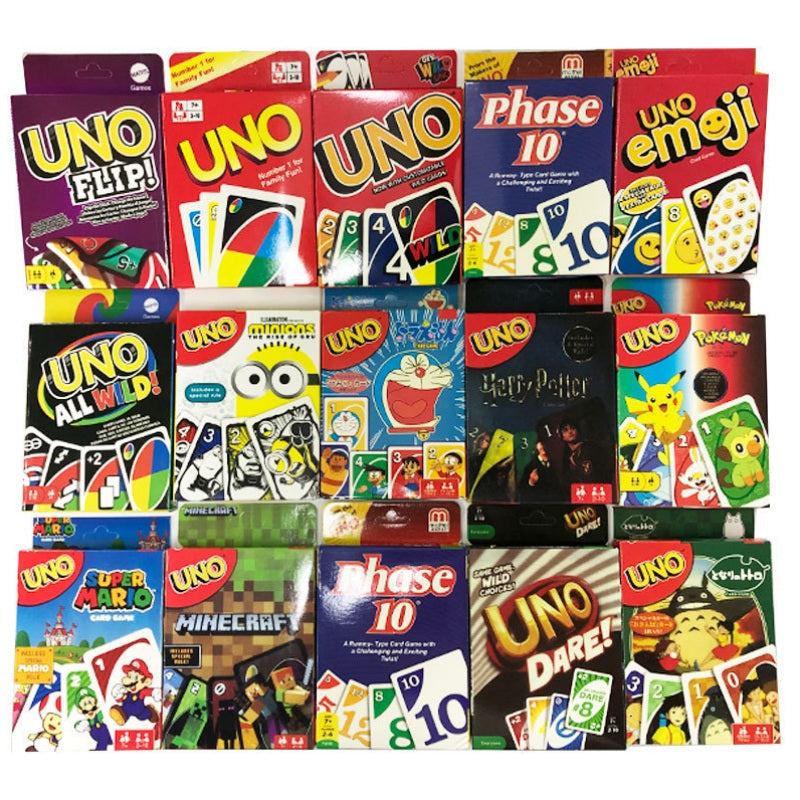 Classic UNO Playing Cards – Assorted – Family Fun for All Ages! - DOS