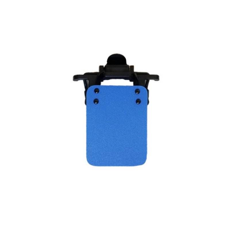 ISSF Flip-Up Eyeshield Sport Shooting Eye Shield Aim Blocker Targeting Sight Cover Blinding - Black-Horizontal 4x3cm