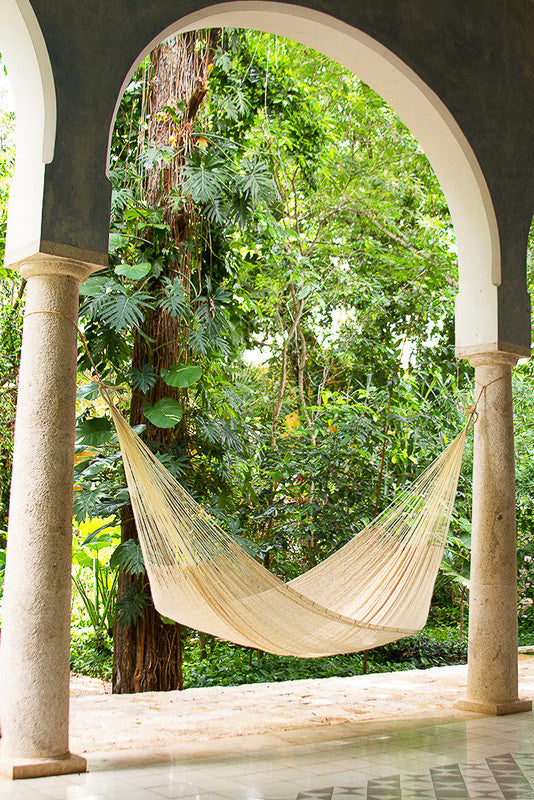 Cotton Mexican Hammock – Natural – King Size